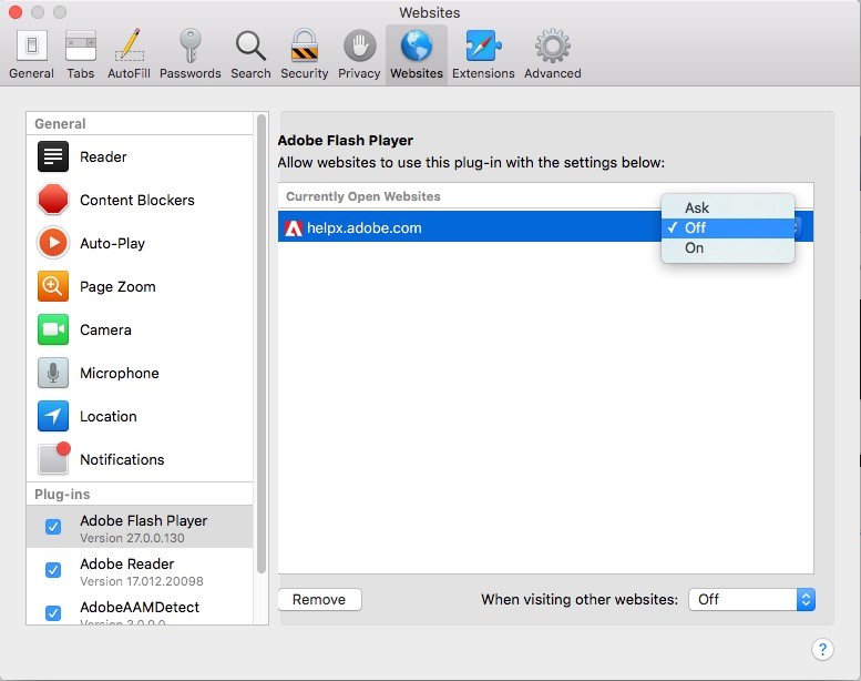 Download Flash Plugin Safari Mac