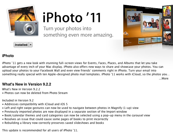 Iphoto upgrade for mac